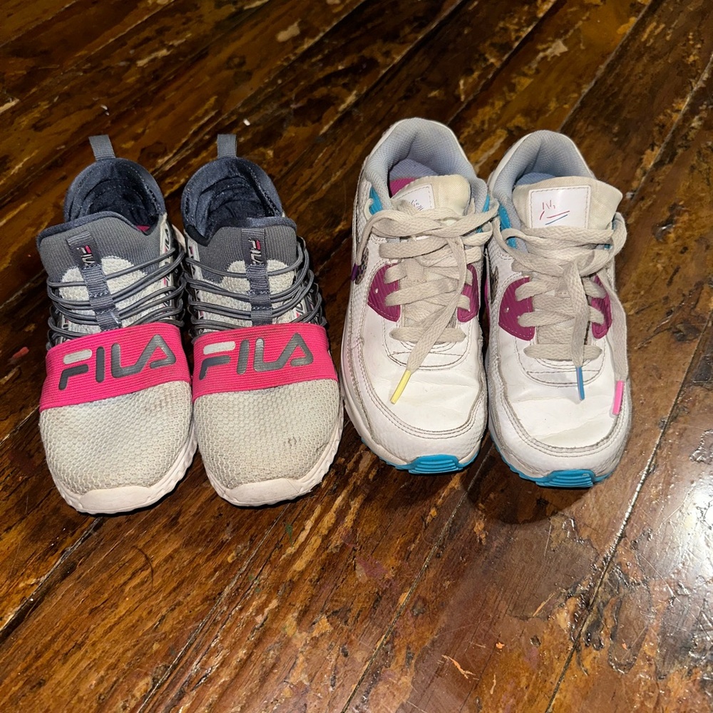 Two pair of tennis shoes